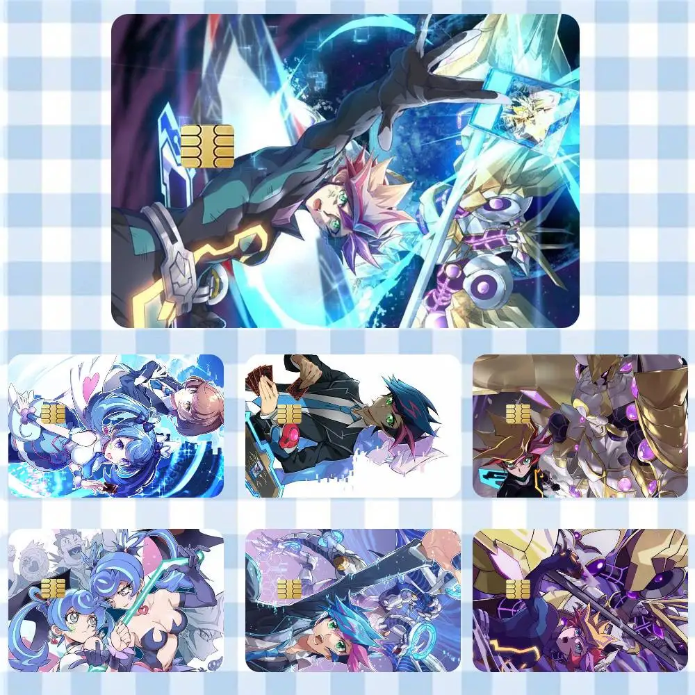 

Yu-Gi-Oh! VRAINS Cool Sticker Film Tape Skin for Credit Card Debit Card Waterproof Stickers Cartoon