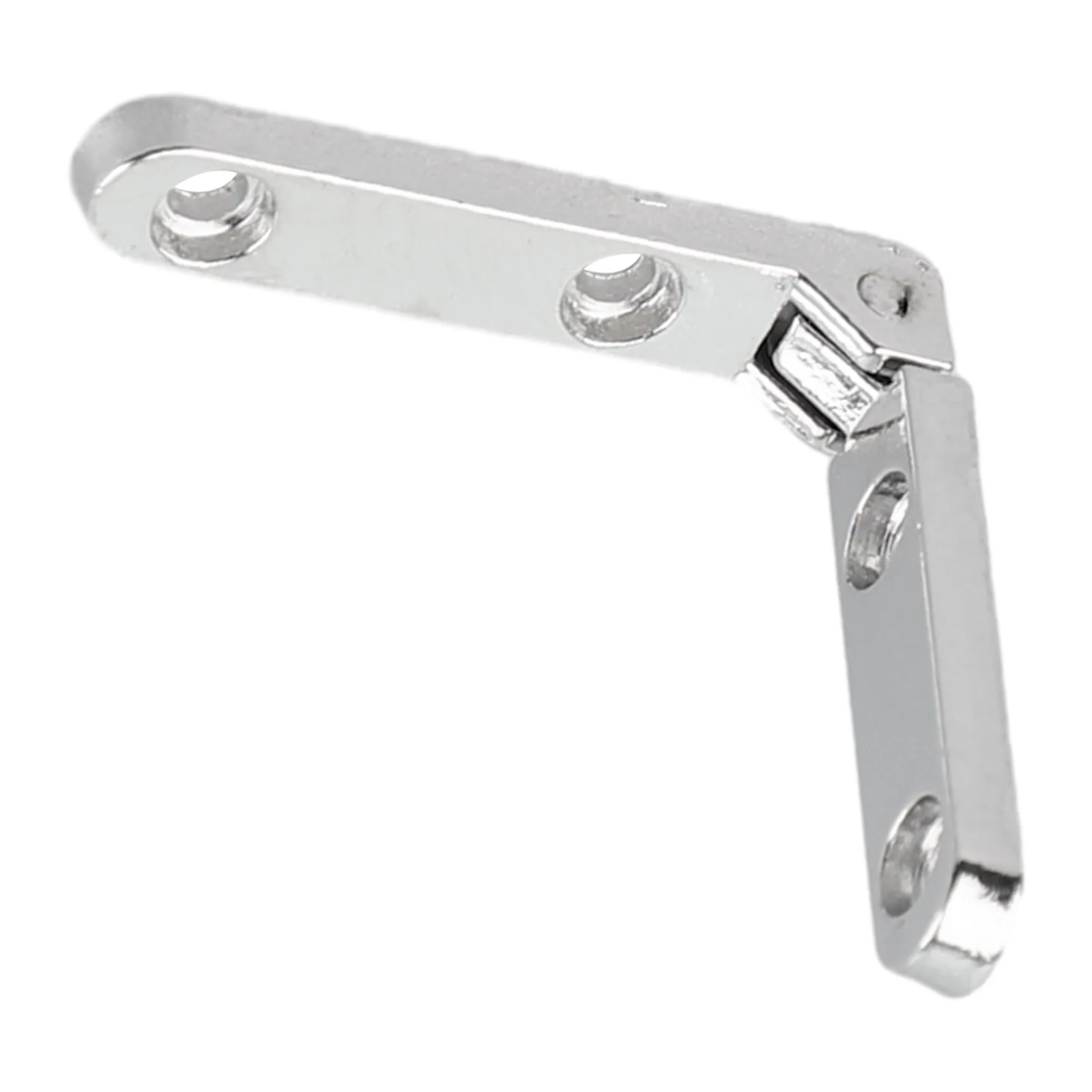 

Furniture Spring Hinge Hardware Silver Support Hinge With 40 Pcs Screws Zinc Alloy 30x30mm 90 Degree Accessories