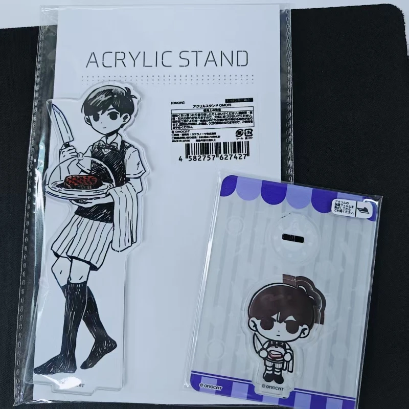 Game OMORI Sunny Basil Cosplay Standing Plate Kawaii Acrylic Figure Stand 2Pcs/Set Accessories Ornament Decoration Prop