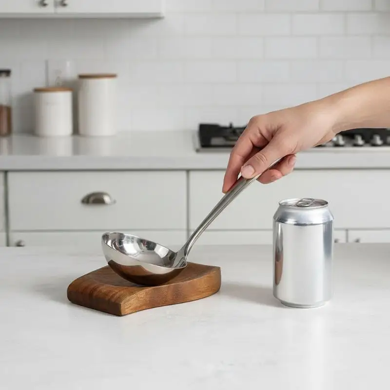 Wooden Spoon Rest Cooking Holder with Anti Spill Design for Convenient Kitchen Utensil Organization