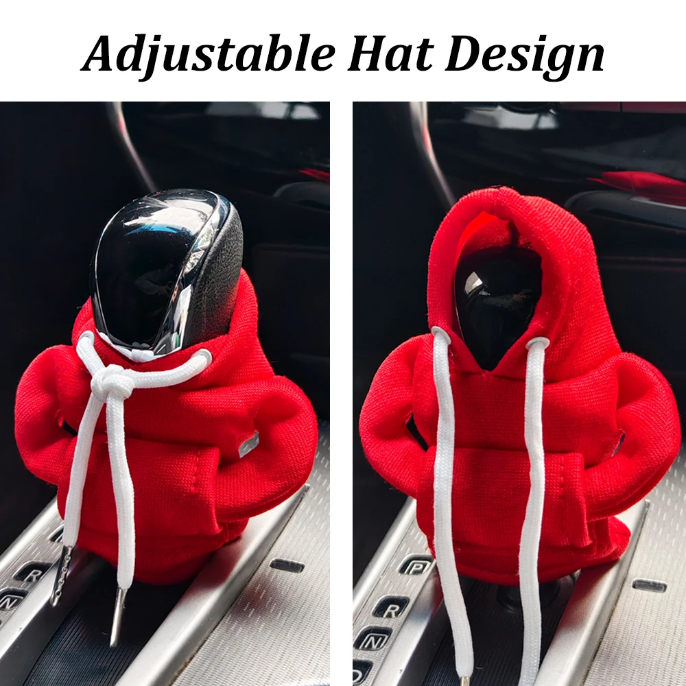 غطاء غبار ناقل الحركة على شكل غطاء محرك السيارة، غطاء مقبض تروس السيارة الأنيق، لوازم الديكور الداخلي، هدايا العيد