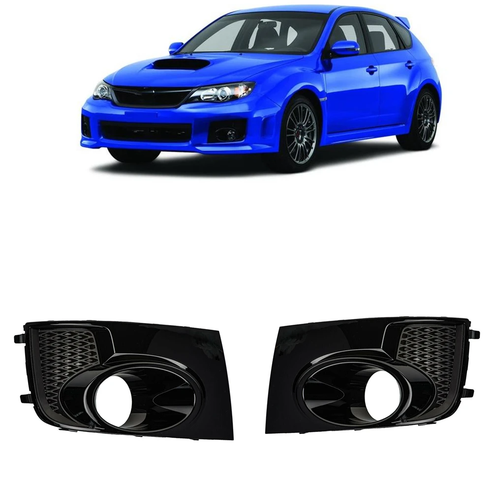 

Black Fog Light Cover Trim Front Bumper Side Air Intake Vent Lamp Bezel Shade Frame Shell For Subaru Impreza WRX STi 2011-2014