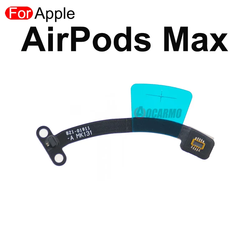 Aocarmo Kabel Flex do AirPods Max A2096, Mikrofon z Redukcją Szumów do Rozmów, Część Zamienna 821-01911-A — zdjęcie produktu 3