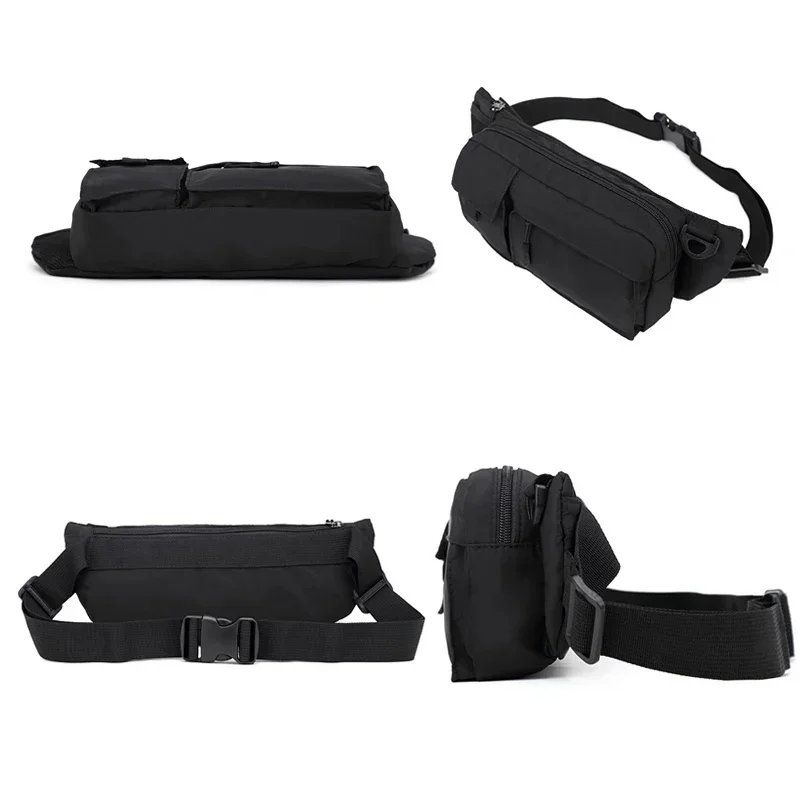Men\'s Chest Bag Fashion Shoulder Crossbody Bags for Male 2025 Summer New Oxford Cloth Waterproof Man Messenger Sports Travel