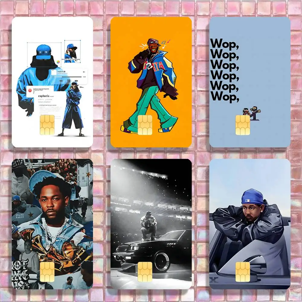 Euphoria K-Kendrick L-Lamar Stickers Credit Visa Debit Bank Charge Card Bus Metro Waterproof Sticker Decal Decoration