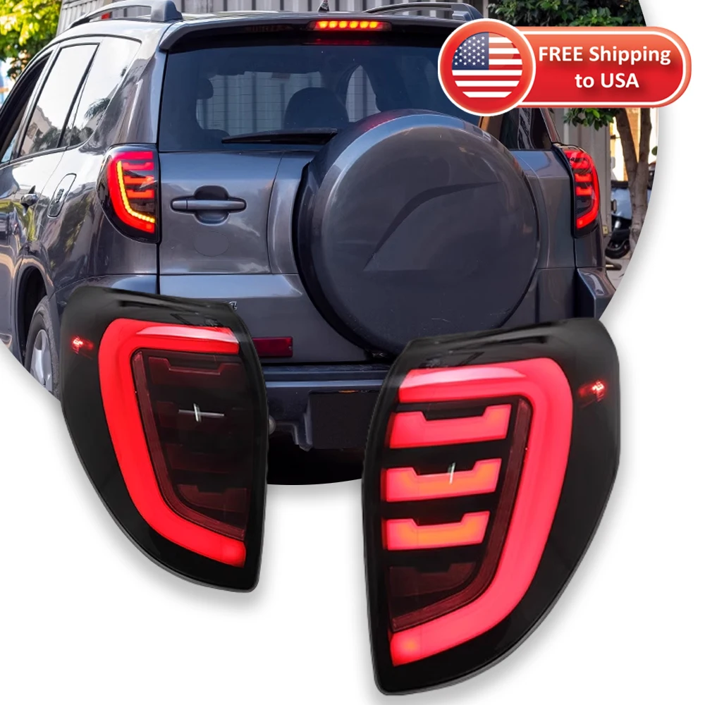 

Car Lights For Toyota RAV4 Tallight 2009-2012 LED Car Tail Lamps Daytime Running Lights Dynamic Turn Signals Car Accessories