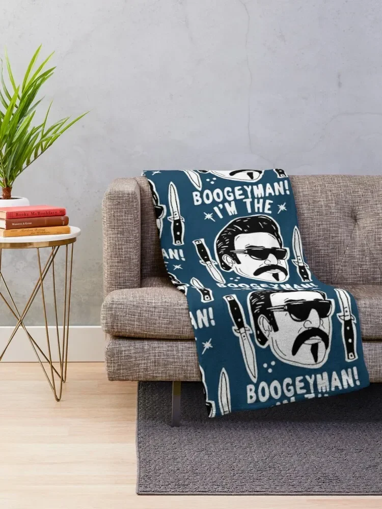 I_m the boogeyman Throw Blanket Thins Cute Shaggy decorative Blankets