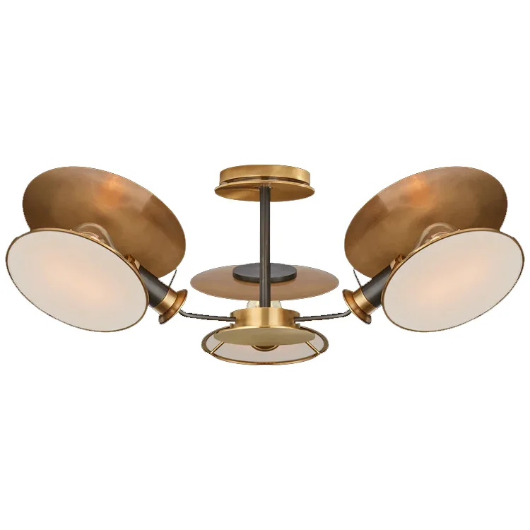 Living room main light, modern simple atmosphere Nordic lamp model room, master bedroom dining room study clothing store