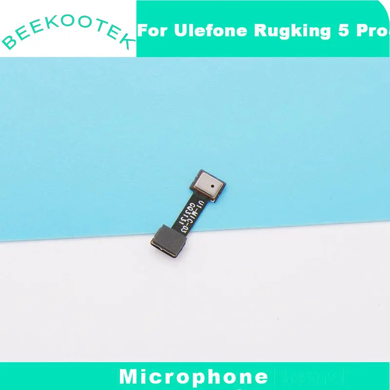 New Original Ulefone Rugking 5 Pro Microphone Module Mic Cable flex FPC For Ulefone Rugking 5 Pro Smart Phone