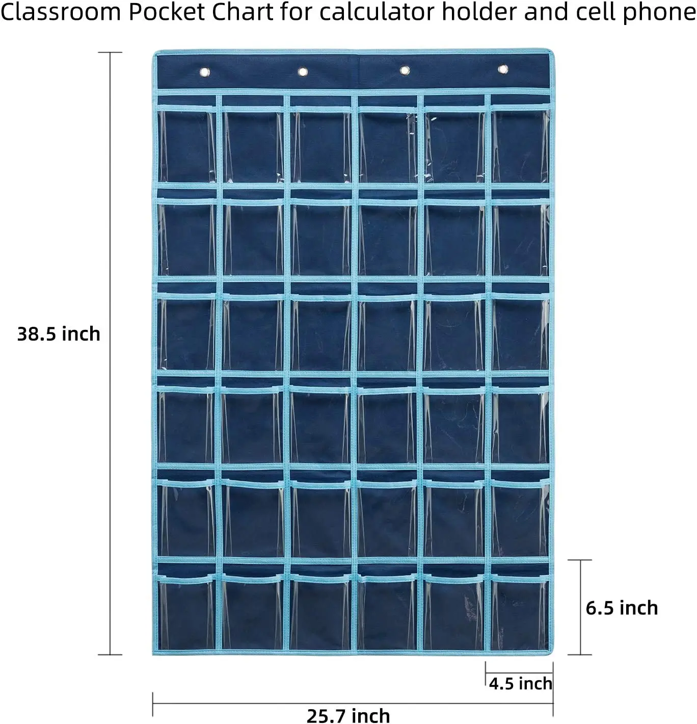 36 nummeriert Taschen Diagramm Handy Hängen Veranstalter Hängende Lagerung Tasche für Klassenzimmer Rechner Handy Halter