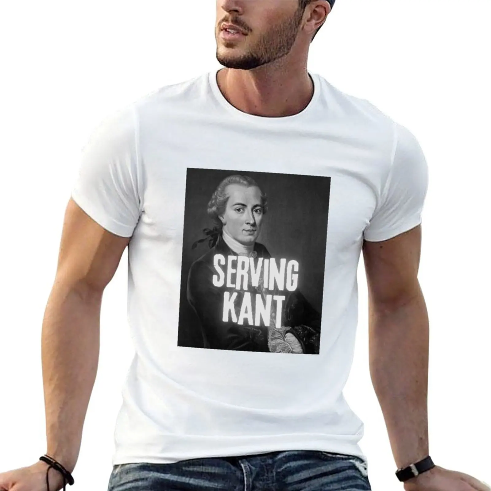 T-shirt avec citation de la philosophie de Kant, t-shirts en coton 100%, t-shirt essentiel