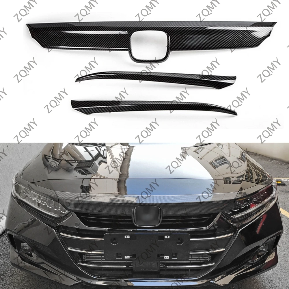 

Передняя решетка, накладка на бампер, капот, решетка, наклейка для Honda Accord 10,5 2022,