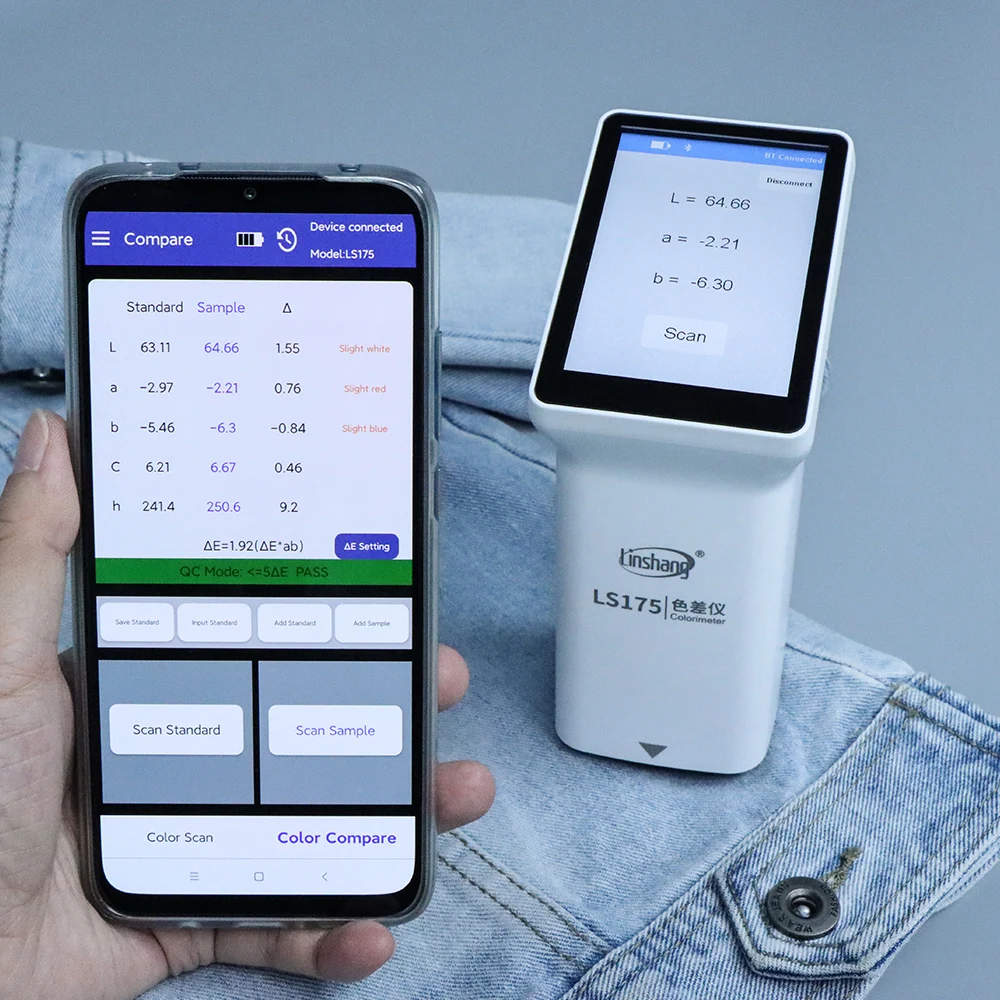 Linshang LS175 Color Meter Spectrometer Color Meter windows Color Spectrum Meter Colorimeter Analyzer