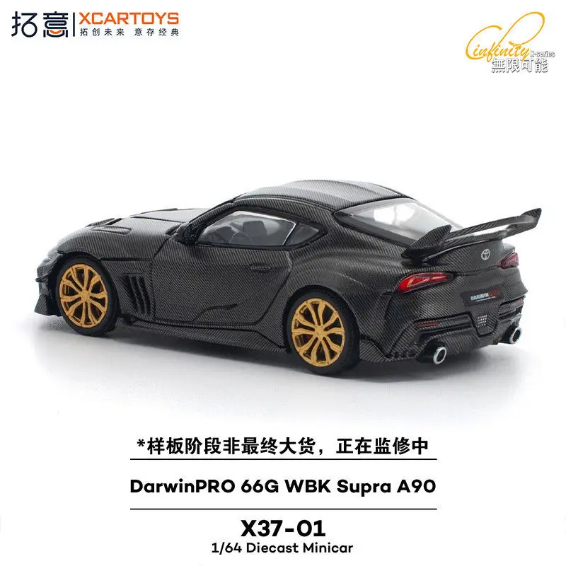 POP RACE 1:64 2025 TOYOTA GAZO0 Racing GR86 Cup CINA DarwinPRO 66G WBK Supra A9O Pressofusione in lega Modello di auto Collezione regalo