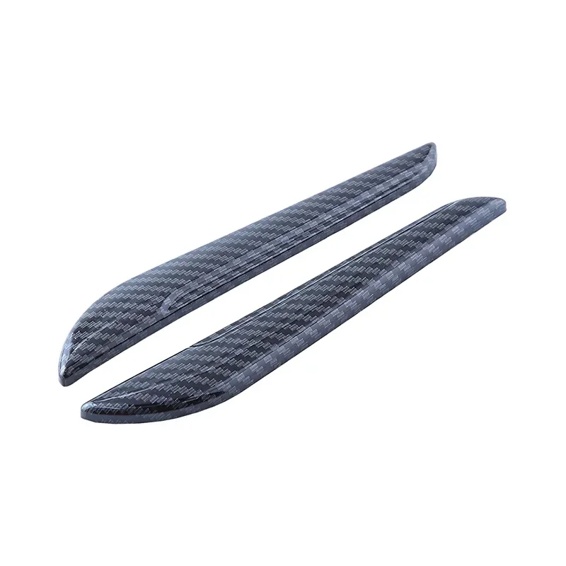 2pcs Car Carbon Fiber Door Collision Strips Car Stickers Anti Friction Strips Anti Scratch Strips Suitable for Cars Decoration