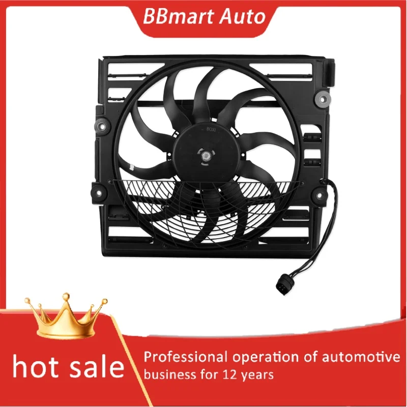 

64548380774 64508363149 64548369070 BBmart Auto Parts Radiator Cooling Fan Assembly for BMW 7series E38 740i 740iL 750iL