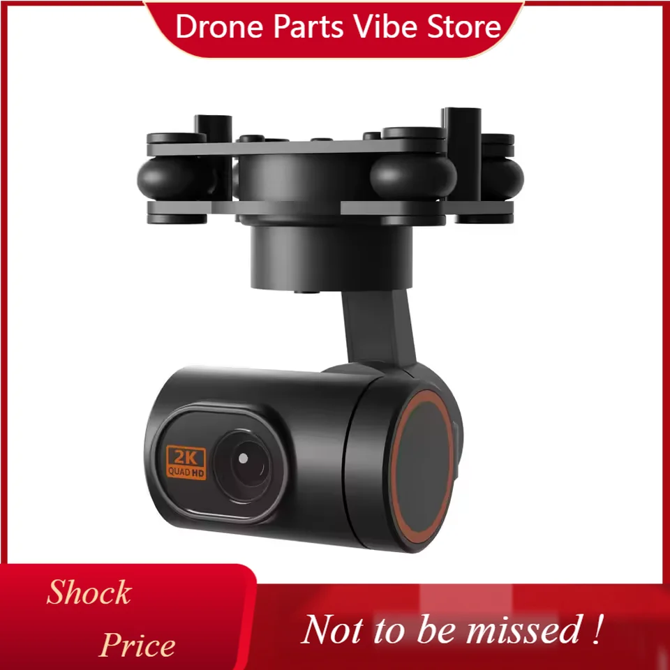 

DPSkydroid C10 Pro Small 2K HD 3 Axis Gimbal Camera Support 1080P Image Feedback Compatible With T12/H12/H16/H16Pro Remote Contr