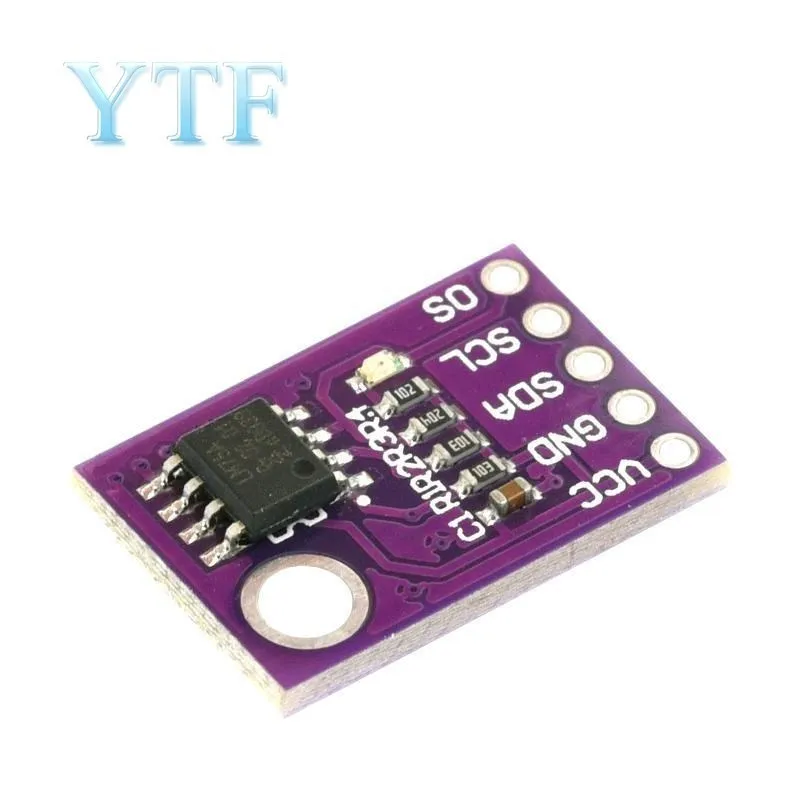 LM75 CJMCU-75 Temperature Sensor Module High Speed I2C IIC Interface High Precision Development Board For Arduino LM75A