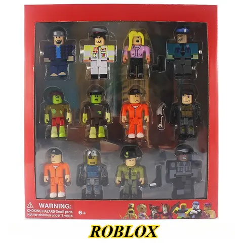 12pcs Roblox Game Figurines Model Anime Cartoon Toy Doll Children Birthday Gifts