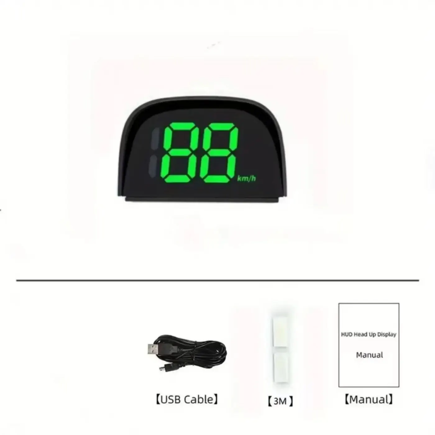 HUD Head-up Display Universal Speedometer for All Cars with USB Port