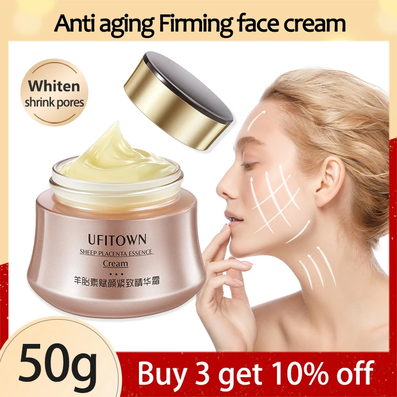 

Anti-Wrinkle Cream Instant Anti Aging Firming Lifting Fade Fine Line Face Cream Hyaluronic Acid Skin Care Shrink Pores Whitening