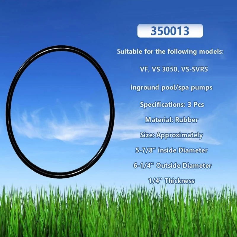 Для IntelliFlo WhisperFlo Pool Spa Замена уплотнительных колец крышки ловушки насоса