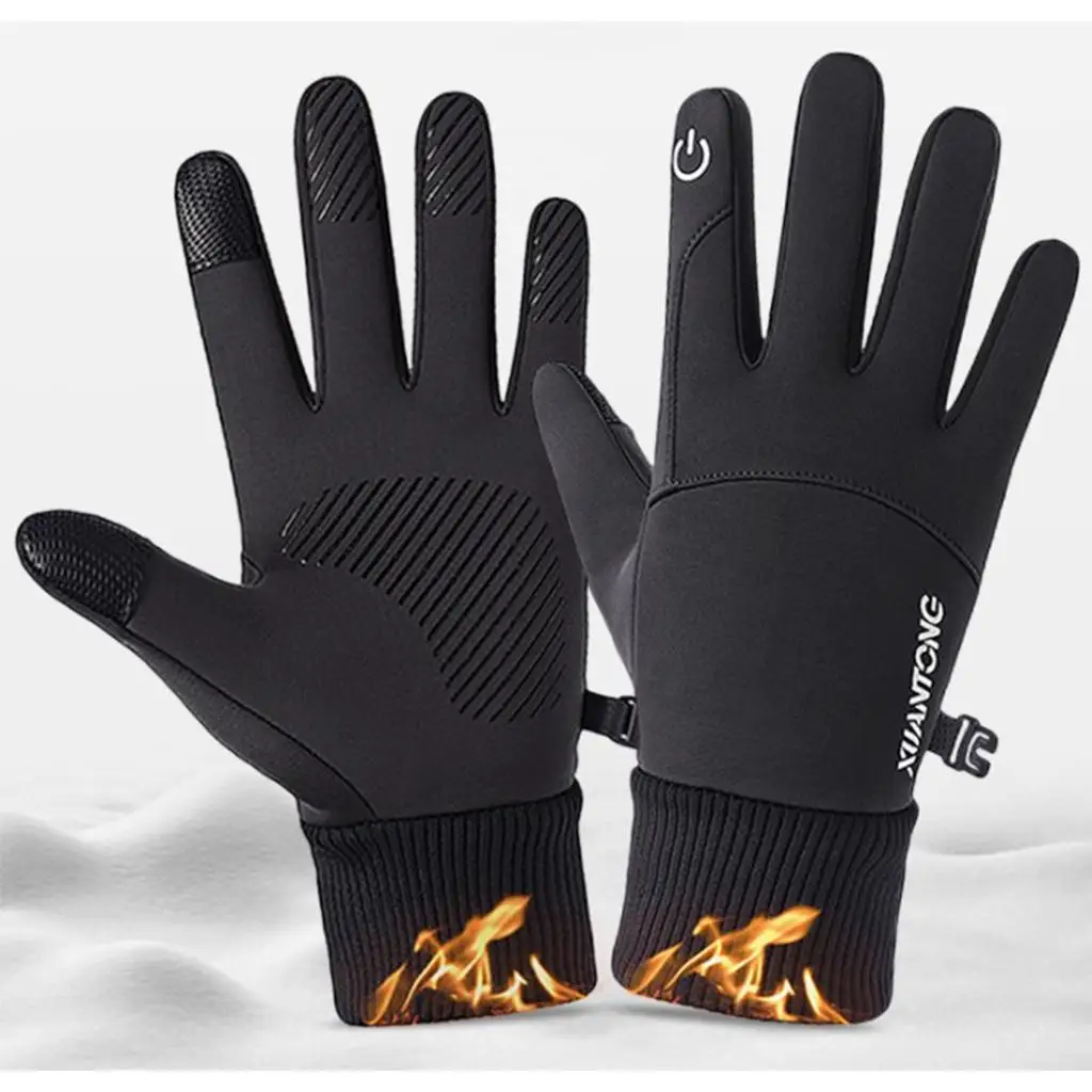 قسط الشتاء للجنسين الكبار لمس الحرارية الدافئة الصوف تجريب الجري ركوب الدراجات التدريب s #4