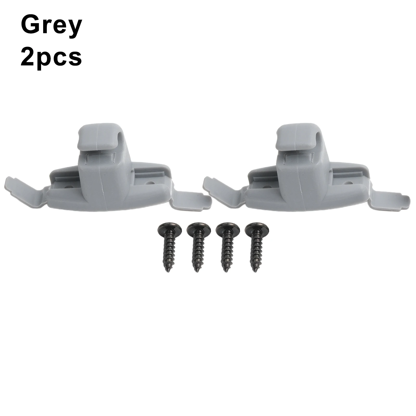 2x Grey Sun Visor Clip 51168243575 For For For For BMW E46 323Ci 328Ci 325xi 323i 330xi Replace Car Accessories