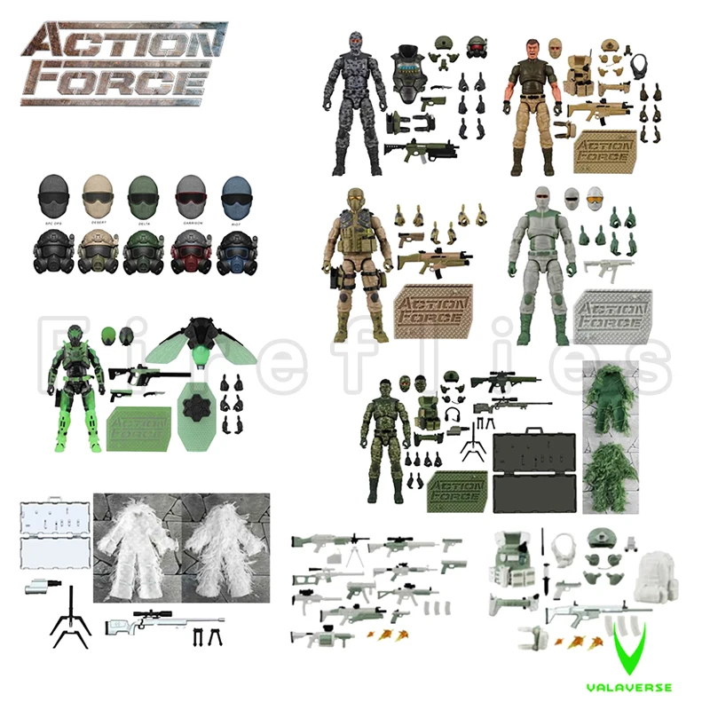 

6inches VALAVERSE Action Figure Action Force Wave 4 Anime Collection Movie Model For Gift