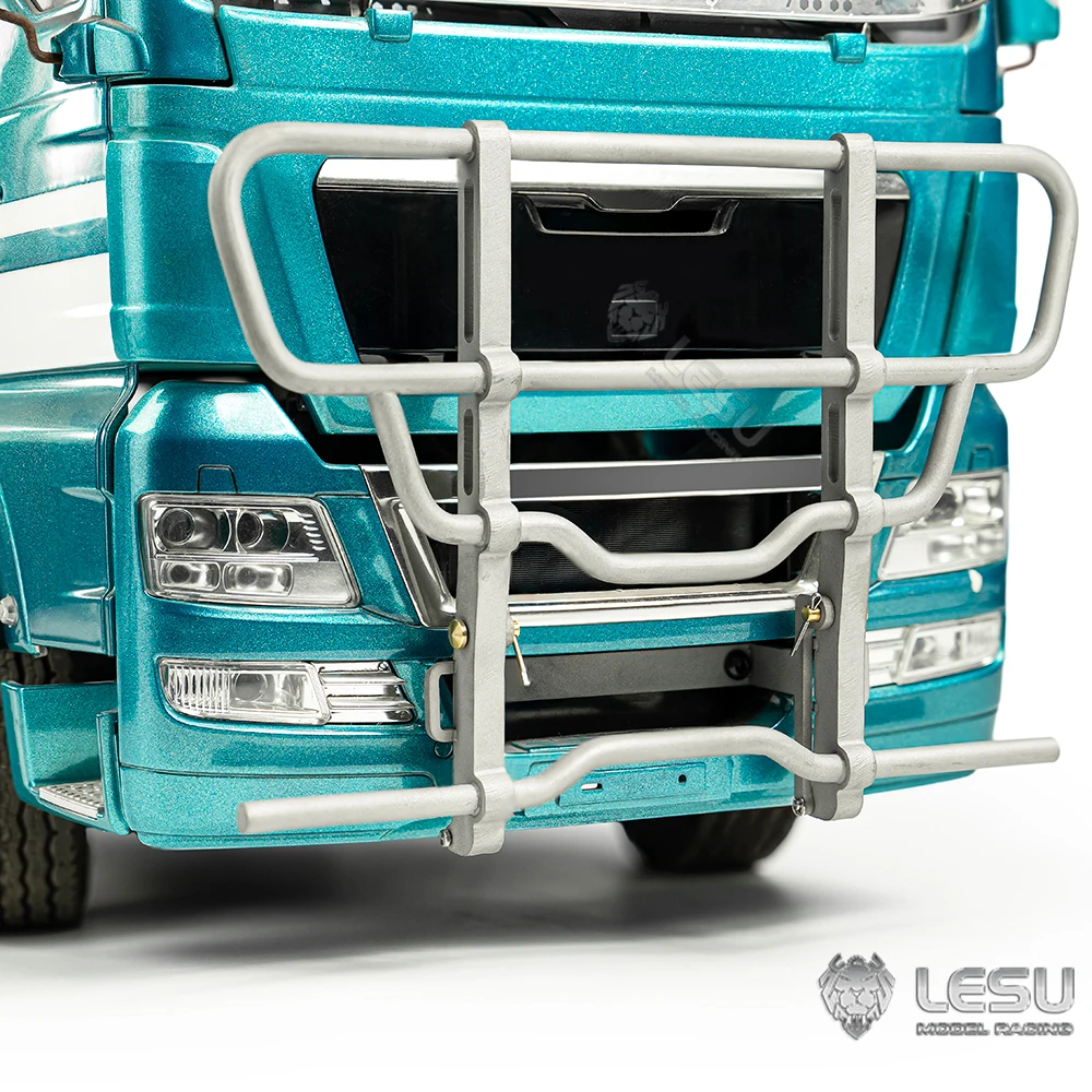 

LESU Metal Front Bumper G-6105-C for 1/14 RC Truck Model Dumper DIY Tamiyaya Toy Spare Parts TH11489