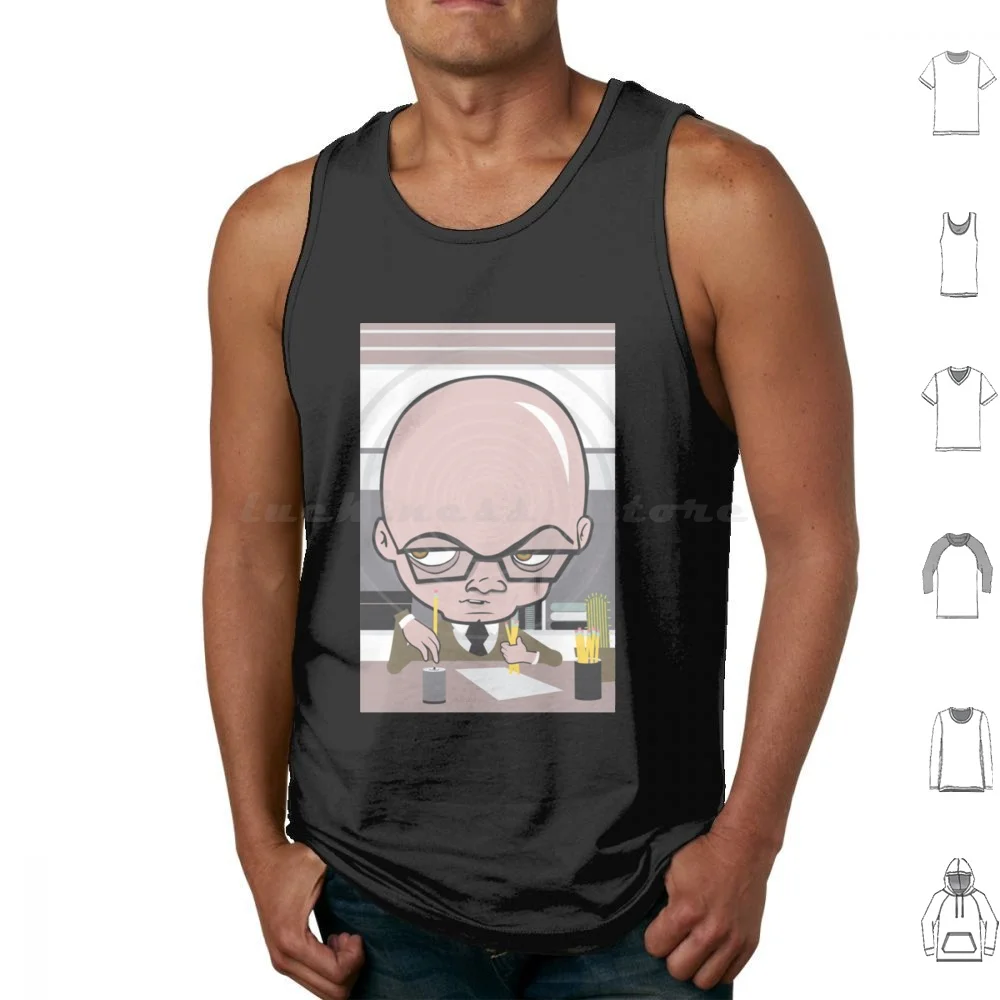 Colin Robinson! Clásico. Camisetas sin mangas con estampado de algodón Colin Robinson Jackie Daytona Matt Berry Laszlo Cravensworth Taika