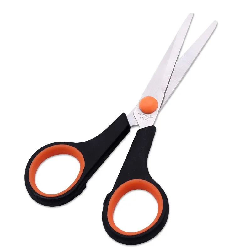 

Multipurpose Household Scissors, Student DIY Art Scissors, Stainless Steel Rubber and Plastic Office Scissors