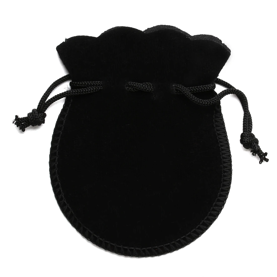 10pcs/lot Black Velvet Gifts Bags Gourd-Shaped Packaging Bags Drawstring Packing Bags For Wedding Party Present Jewelry
