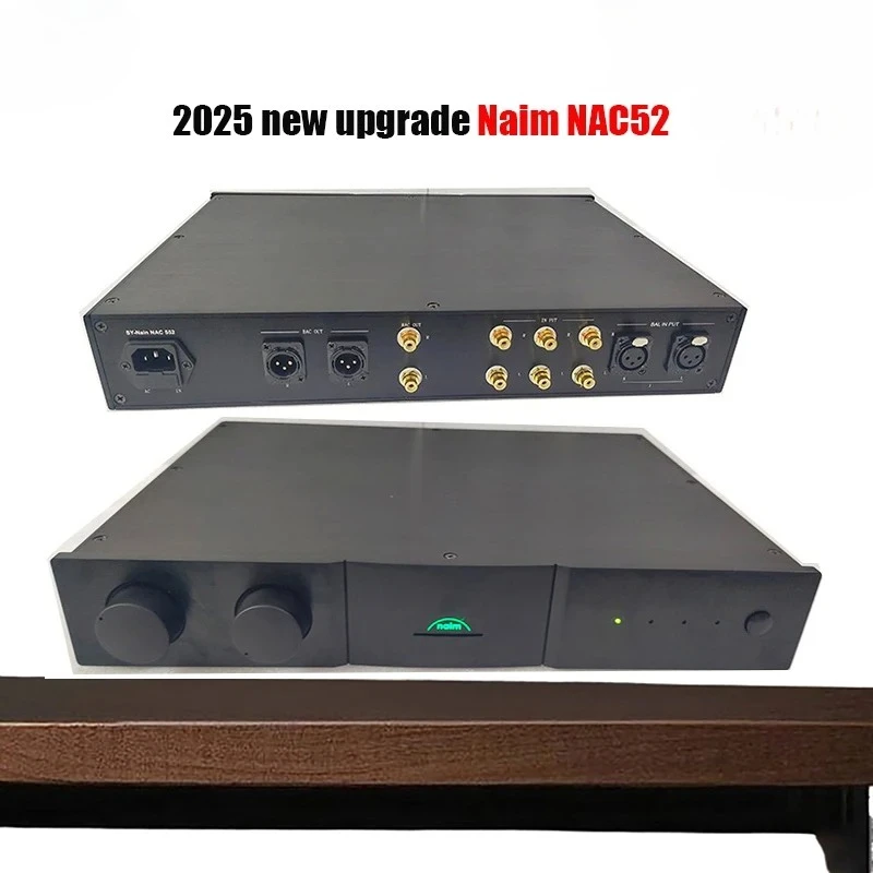 2025 New Upgrade HiFi Power Amplifier Balanced Preamplifier Reference NAC52 Circuit Hi-End Audio Amplifier