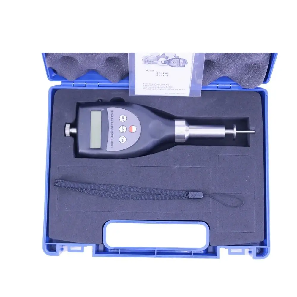 FHT-15 Fruit Hardness Tester Hardness Meter Compact Penetrometer Range 0.5~15.0 kgf/cm2