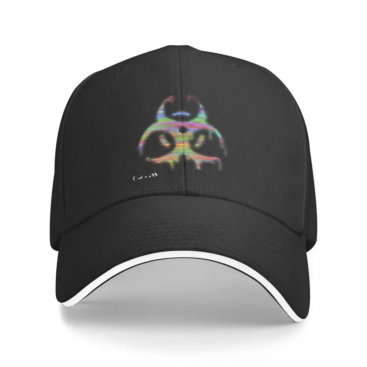 New Glitchy Biohazard Baseball Cap Luxury Cap Hood custom hats Trucker Hat Boy Cap Women's