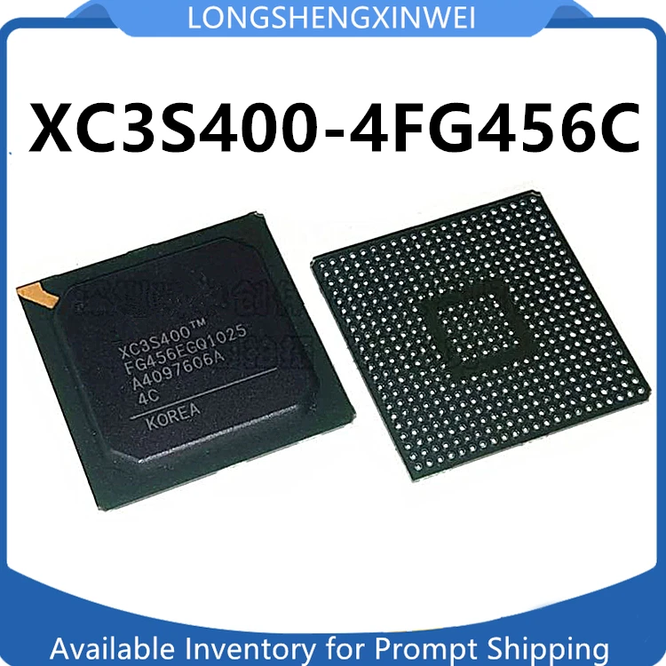 1PCS  XC3S400-4FG456C XC3S400 Package BGA456 Original Embedded IC Chip Integrated Circuit