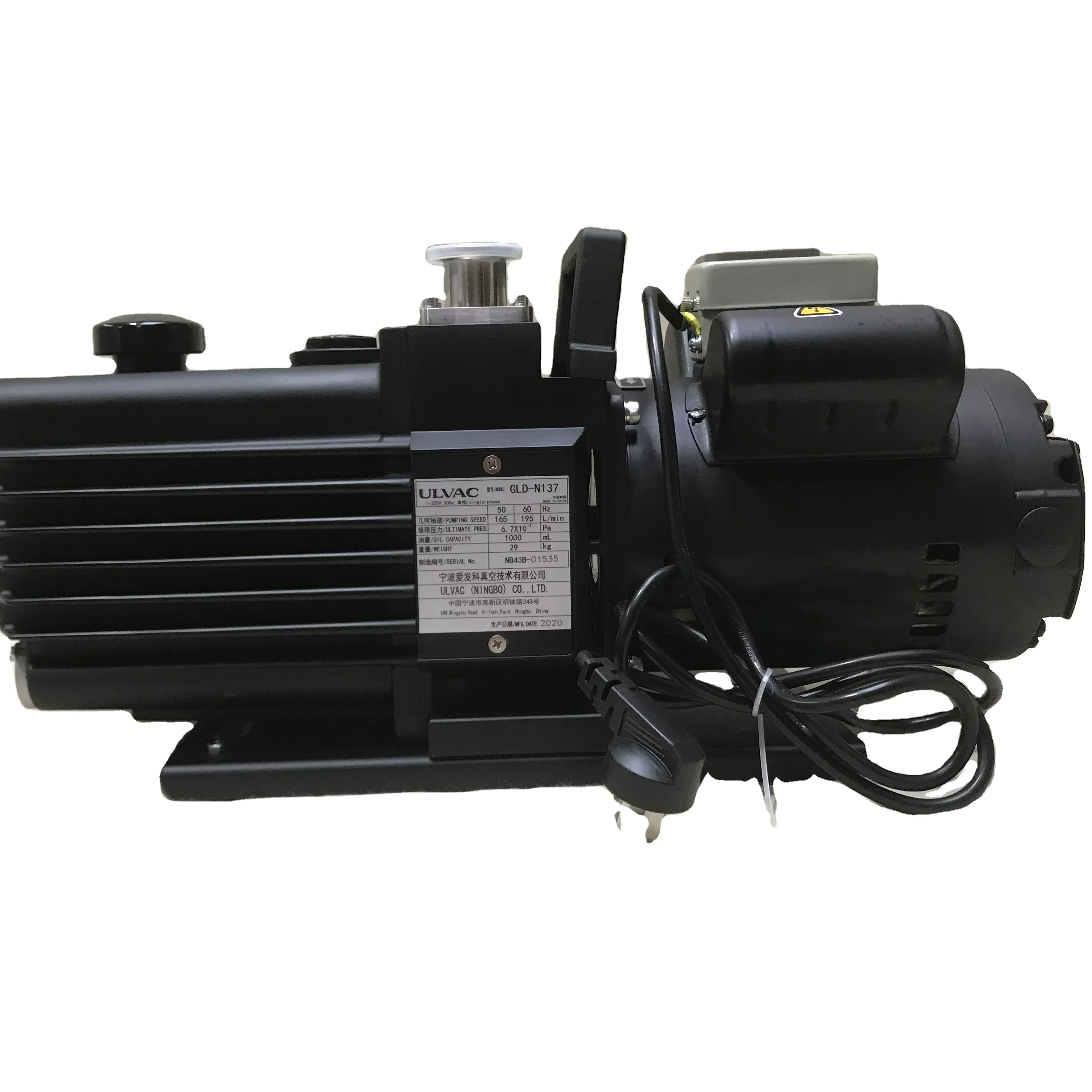 

Oil Sealed Rotary Vacuum Pump GLD-N137 GLD-N051