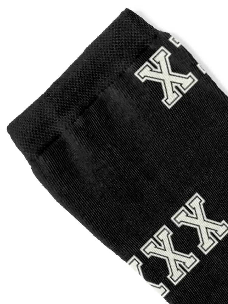 XXX straight edge Socks Climbing Thermal man winter floral Men Socks Luxury Brand Women's