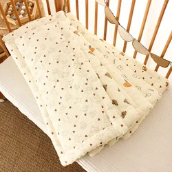 Printing Comfortable Thickening Warm Baby Stroller Seat Cushion Cotton Soft Mattress Kids Pushchair Car Mat Stroller Accessories