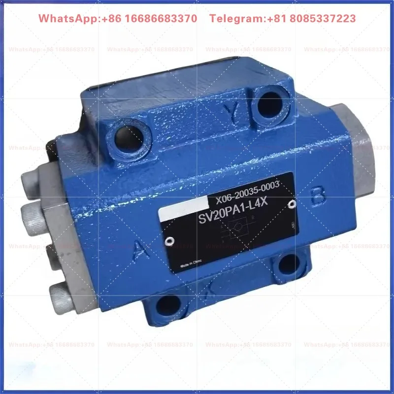 SV10PA1-L4X Pilot Operated Check Valve SL/SV10/20/30 Relief Valve For Industrial Hydraulic Control