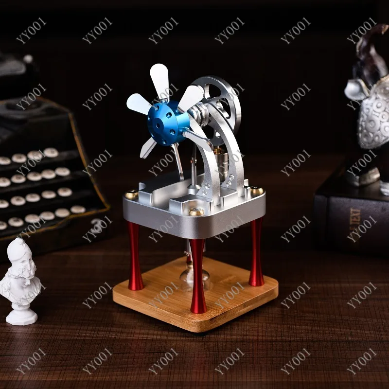 High‑Low Temp Startable Stirling Engine Water‑Cooled Metal Power Cylinder 2026 Premium Model