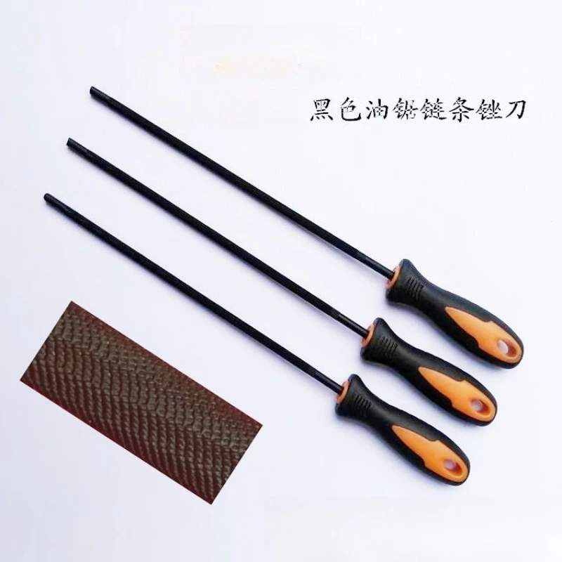 1Pc Round Wood File Steel Rasp Needle Files Sharpening Chain Saw Sharpener Woodworking Electric Small Large Hand Tool