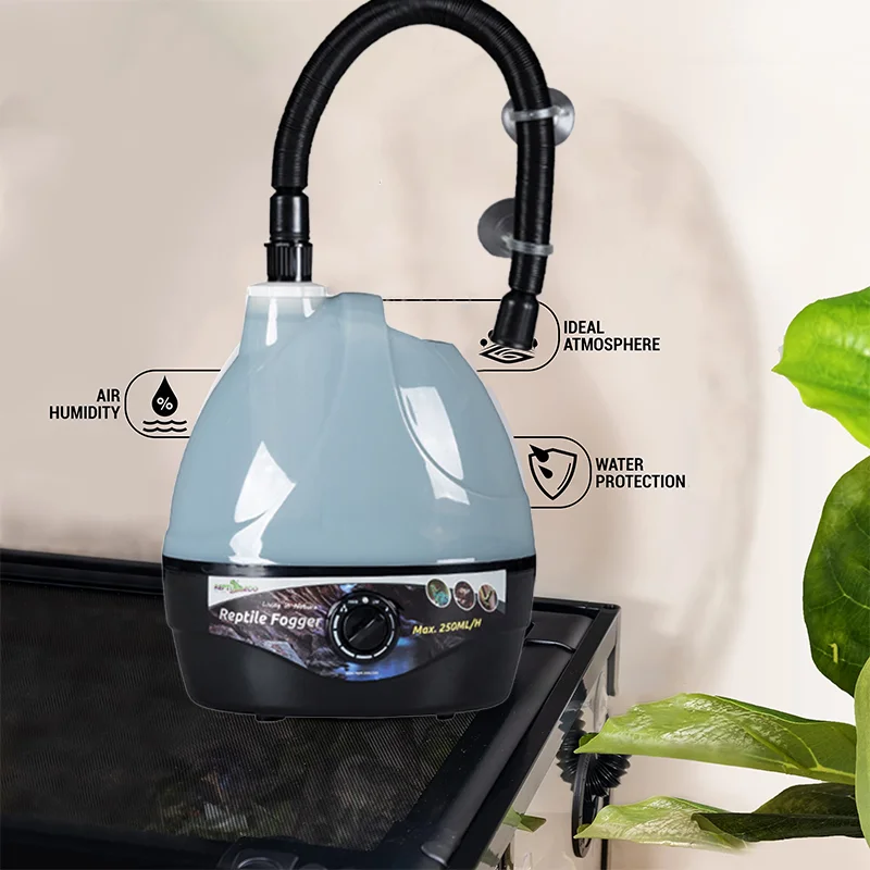 Reptile Humidifier Chameleons Intelligent Spray System Lizards Supplies Amphibian Breeding Box Fogger Automatic Rainforest Mist