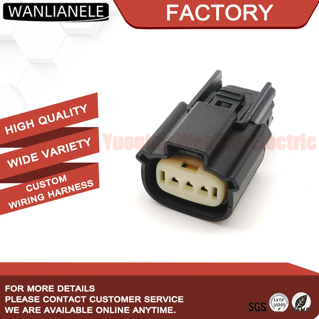 50 Sets 33471-0301 33471-0306 3 Pin Female Connector Housing MX150 Sealed 22A 3.5mm Fit Automotive Sensor Harness Black