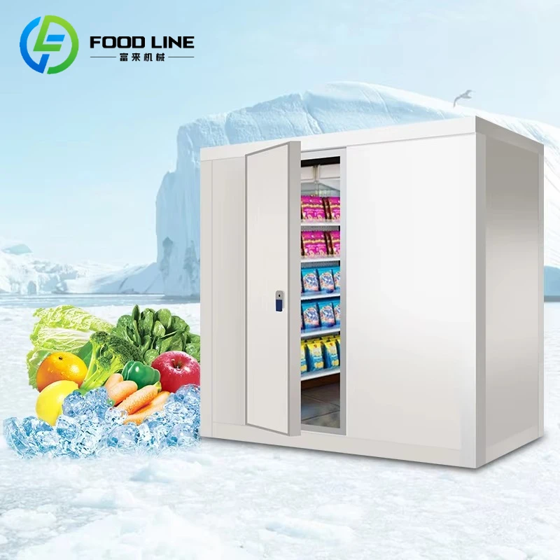 

Customized Waterproof Cold Storage Room Moisture Proof Walk In Freezer Suitable For Humid Workshop Outdoor Environment
