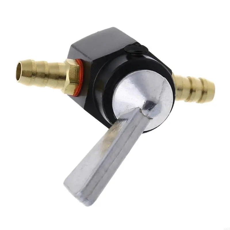 400B 6mm In-Line Petrol On-Off Tap Petcock for Valve Motorcycle Dirt Bike