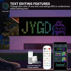 400LEDs Smart Curtain Lights Bluetooth App LED String RGB Fairy Lights DIY Music Change Display for Window Bedroom Decoration