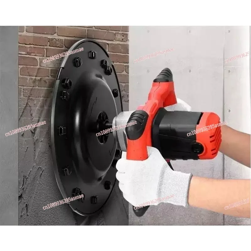 220V Electric Concrete Wall Smoothing Machine Wall Grinding Polisher for Home Renovation, Putty & Floor Finishing Tools