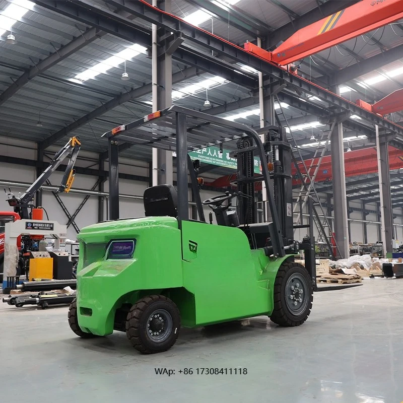 

New Condition Electric Powered Pallet Truck Telescopic Forklift Loader Crane for Construction Machinery High-Efficiency Material